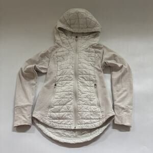 North Face‎ Quilted Jacket Women’s Size XS White Gorpcore Hiking Outdoors